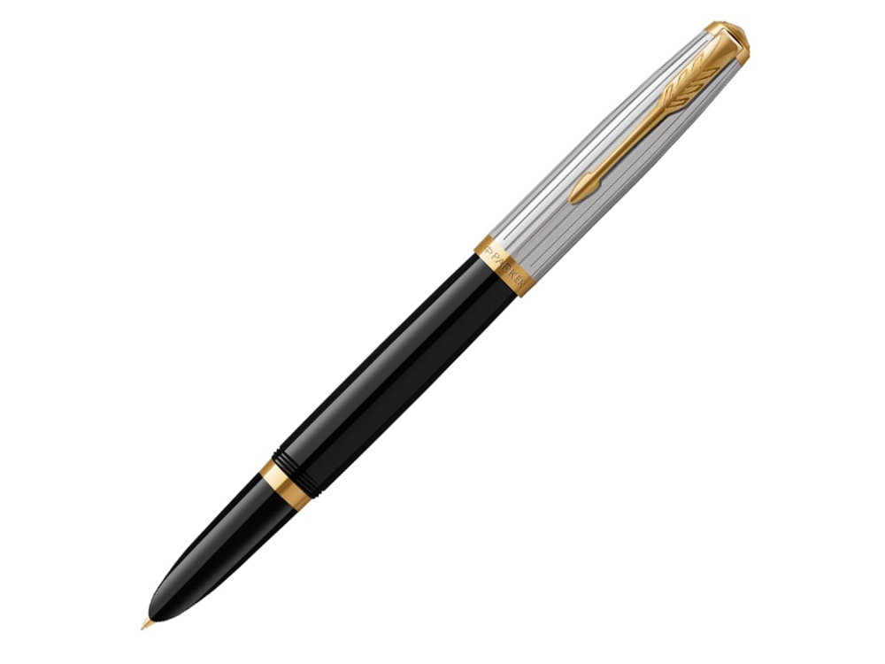 2169061&nbsp;43300.000&nbsp;Перьевая ручка Parker 51 Premium Black GT, перо: M, чернила: Black, Blue, в подарочной упаковке&nbsp;209144