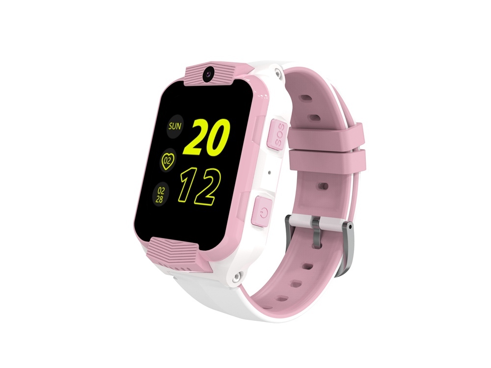 521145&nbsp;4999&nbsp;Детские часы "Cindy" KW-41, IP67, белый/розовый&nbsp;216258