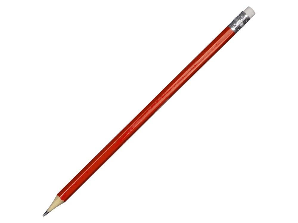 14003.01&nbsp;16.000&nbsp;Шестигранный карандаш с ластиком "Presto", красный&nbsp;216061