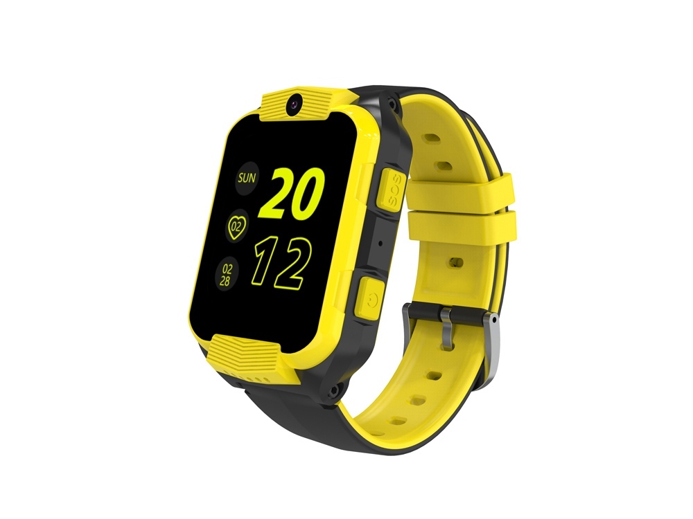 521146&nbsp;4999&nbsp;Детские часы "Cindy" KW-41, IP67, желтый/черный&nbsp;216259