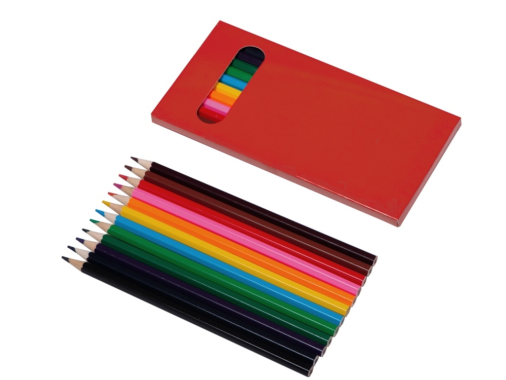 14004.01&nbsp;219.000&nbsp;Набор из 12 цветных карандашей "Hakuna Matata", красный&nbsp;216066