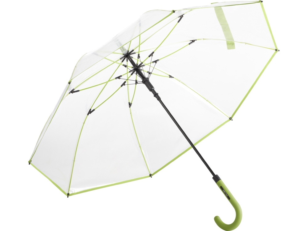 100123&nbsp;3676.000&nbsp;Зонт 7112 AC regular umbrella FARE® Pure  transparent-lime&nbsp;216995