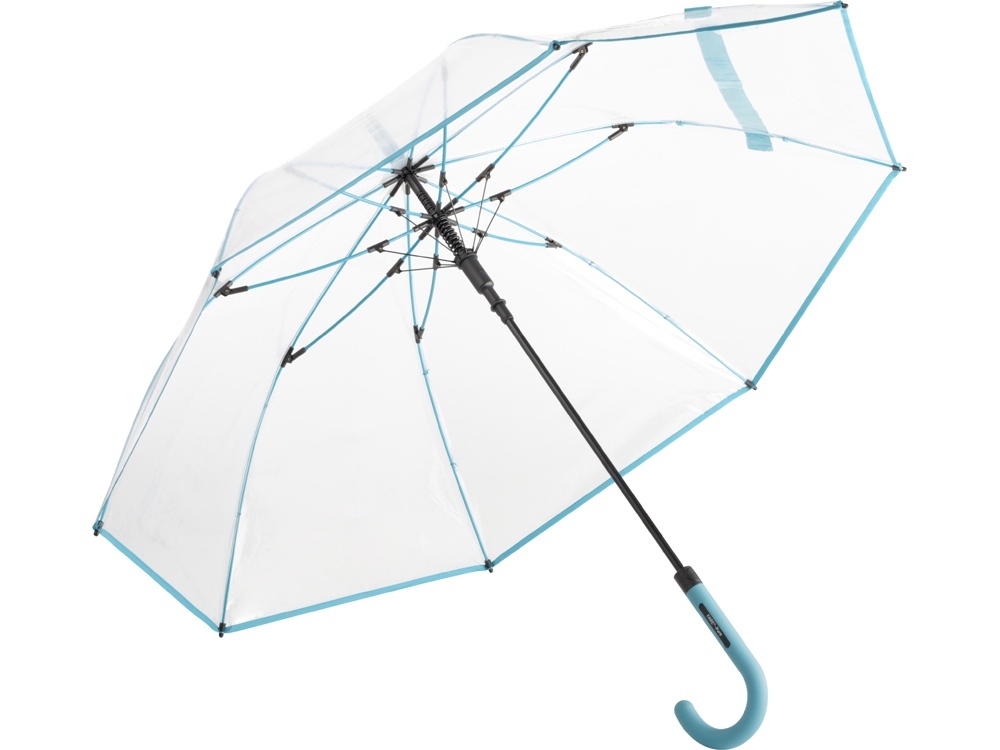 100125&nbsp;3676.000&nbsp;Зонт 7112 AC regular umbrella FARE® Pure  transparent-petrol&nbsp;216997