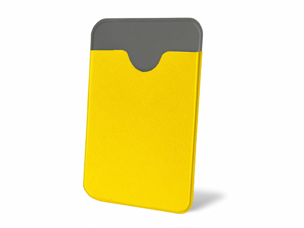 7319.04&nbsp;252.050&nbsp;Чехол-картхолдер Favor на клеевой основе на телефон для пластиковых карт и и карт доступа, желтый&nbsp;216855