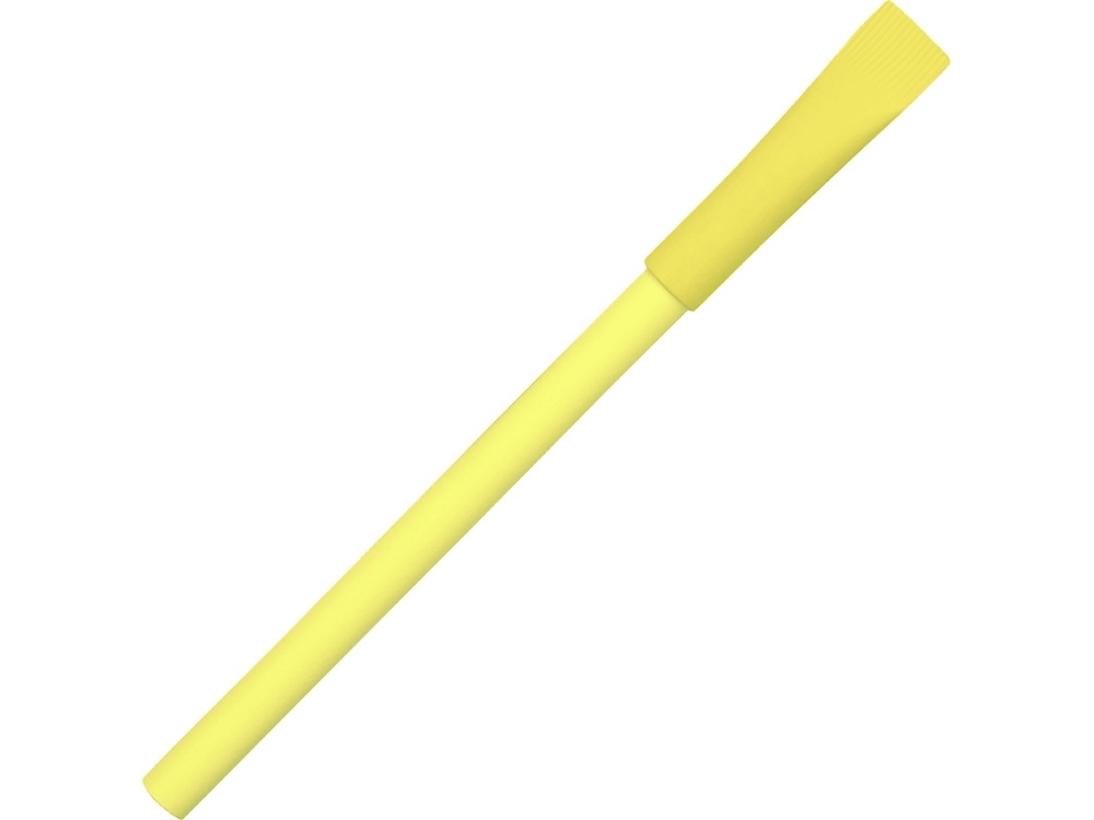 12600.04p&nbsp;25.000&nbsp;Ручка картонная с колпачком "Recycled", желтый (Р)&nbsp;165237