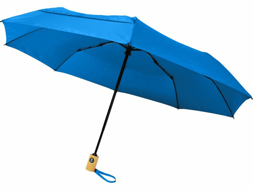 10914352&nbsp;3556.000&nbsp;21-дюймовый зонт автомат Bo из переработанного ПЭТ-пластика, process blue&nbsp;223004