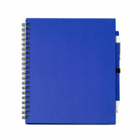 NB7994S105&nbsp;269.000&nbsp;Блокнот LEYNAX с ручкой из переработанного картона, королевский синий&nbsp;224451