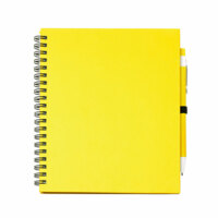 NB7994S103&nbsp;269.000&nbsp;Блокнот LEYNAX с ручкой из переработанного картона, желтый&nbsp;224450