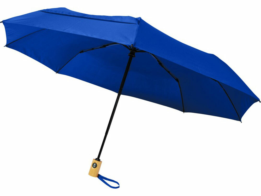 10914353&nbsp;3556.000&nbsp;21-дюймовый зонт автомат Bo из переработанного ПЭТ-пластика, ярко-синий&nbsp;223005