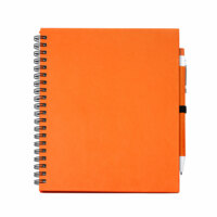 NB7994S131&nbsp;269.000&nbsp;Блокнот LEYNAX с ручкой из переработанного картона, оранжевый&nbsp;224444