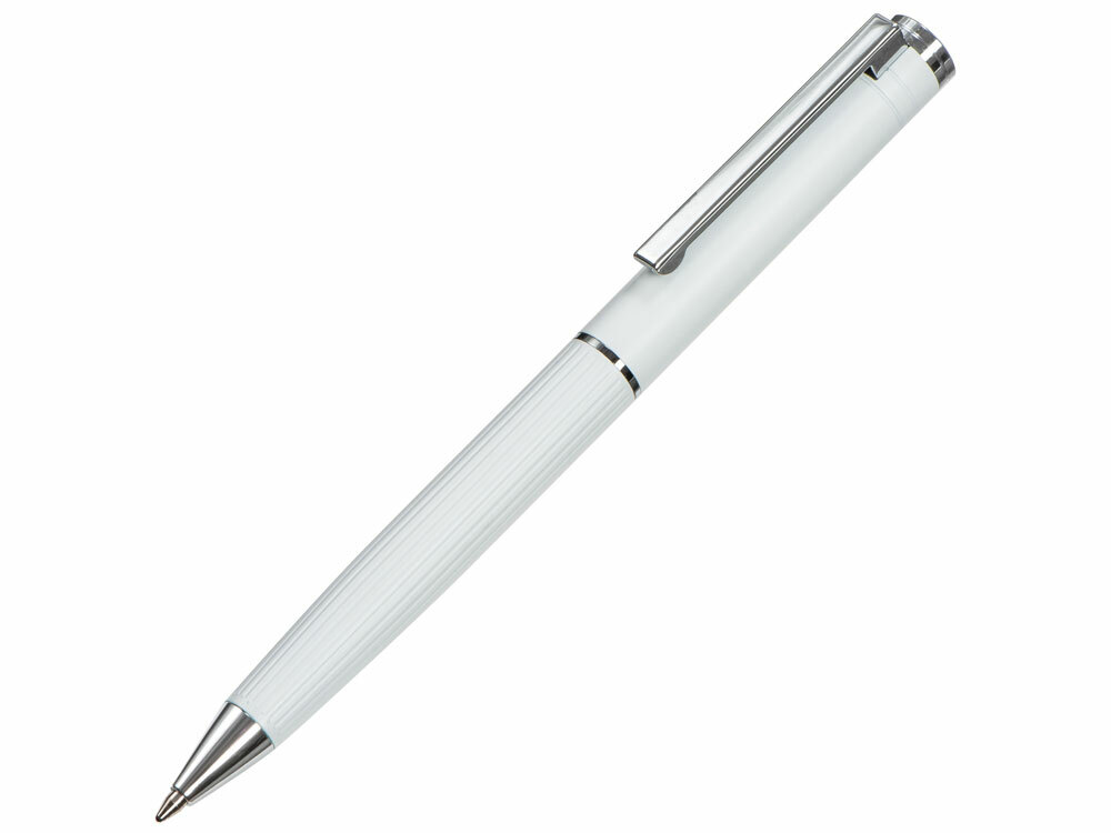21001.06&nbsp;477.350&nbsp;Шариковая металлическая ручка с анодированным слоем "Monarch", белая&nbsp;225899