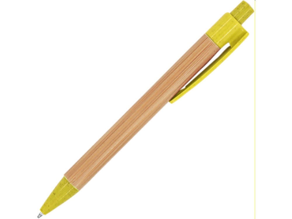 HW8034S10329&nbsp;41.000&nbsp;Шариковая ручка STOA с бамбуковым корпусом, желтый&nbsp;226046