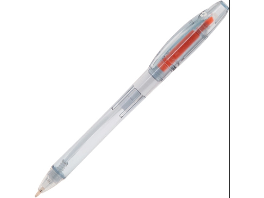 HW8048S131&nbsp;80.000&nbsp;Ручка-маркер пластиковая ARASHI, прозрачный/апельсин&nbsp;226144