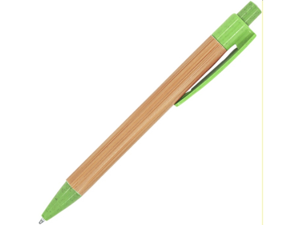 HW8034S111429&nbsp;41.000&nbsp;Шариковая ручка STOA с бамбуковым корпусом, зеленое яблоко&nbsp;226044