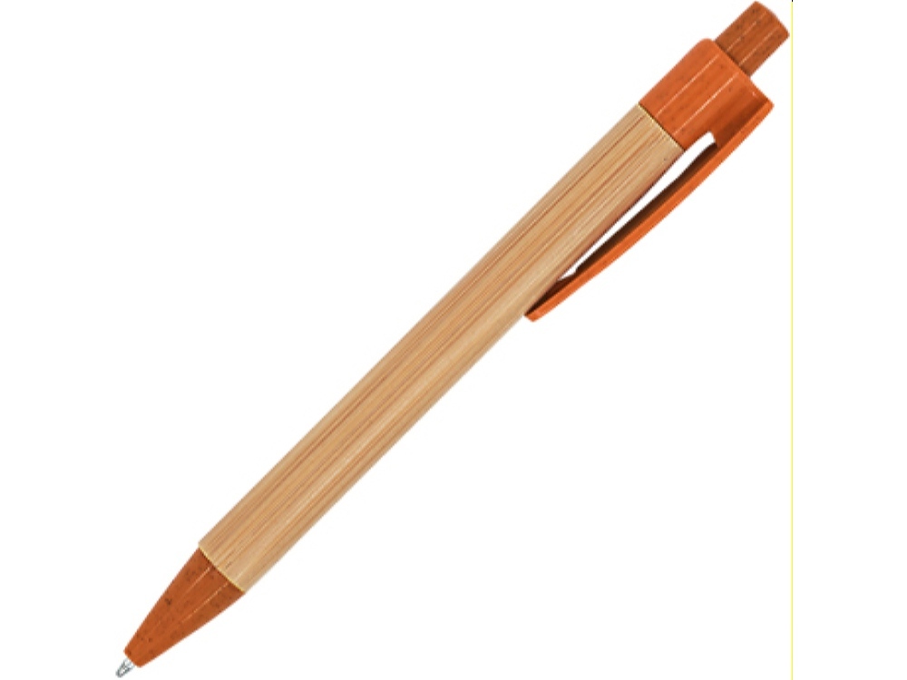 HW8034S13129&nbsp;41.000&nbsp;Шариковая ручка STOA с бамбуковым корпусом, оранжевый&nbsp;226042