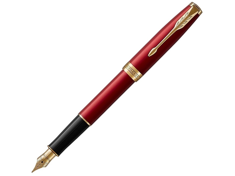 1931473&nbsp;36200.000&nbsp;Перьевая ручка Parker Sonnet Red GT Intense, перо: F, цвет чернил: black, в подарочной упаковке&nbsp;227959