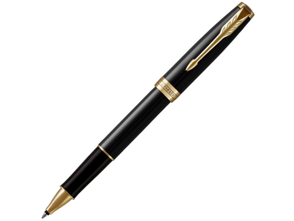 1931496&nbsp;31500.000&nbsp;Ручка-роллер Parker Sonnet Black Lacquer GT, стержень: F, цвет чернил: black, в подарочной упаковке&nbsp;227996