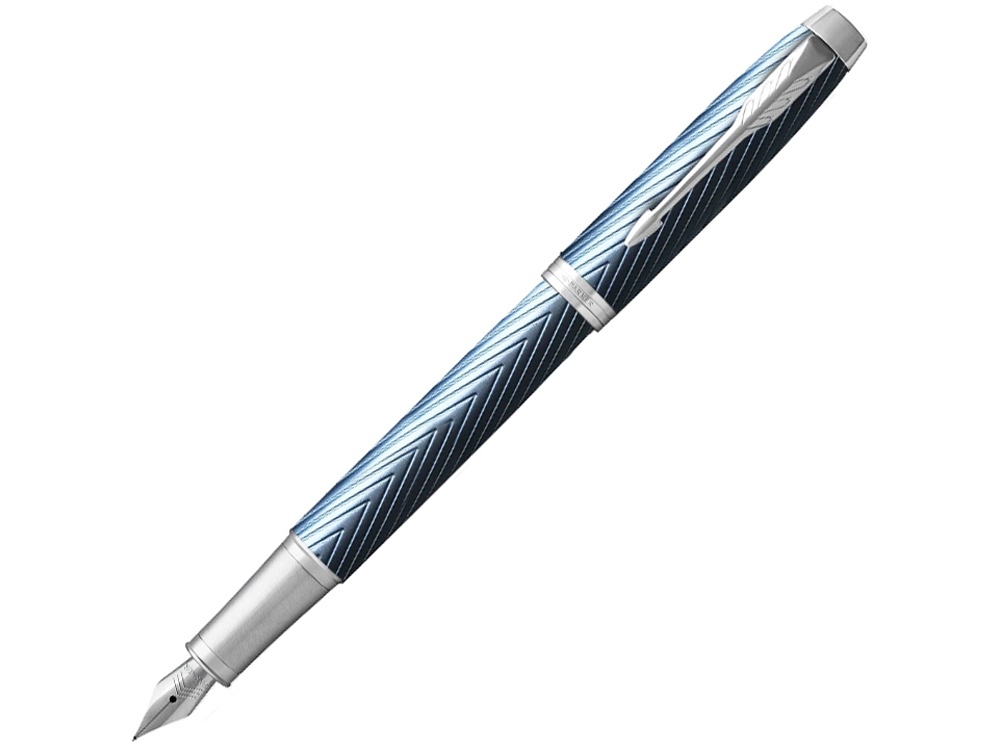 2143651&nbsp;18400.000&nbsp;Перьевая ручка Parker IM Premium Blue Grey CT, перо: F, цвет чернил: blue, в подарочной упаковке.&nbsp;228416