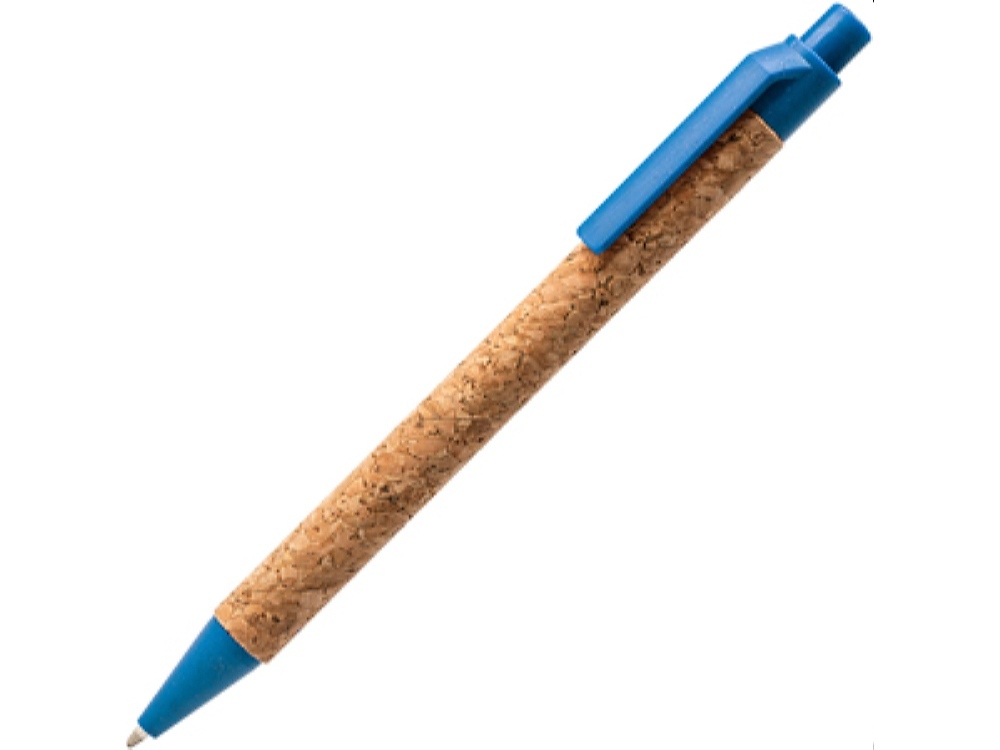 HW8043TA242&nbsp;39.000&nbsp;Ручка шариковая COMPER Eco-line с корпусом из пробки, натуральный/голубой&nbsp;226827