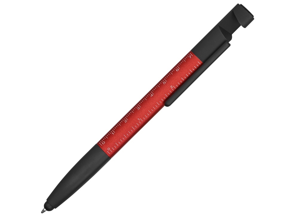 71532.01&nbsp;101.700&nbsp;Ручка-стилус пластиковая шариковая многофункциональная (6 функций) «Multy», красный&nbsp;206595