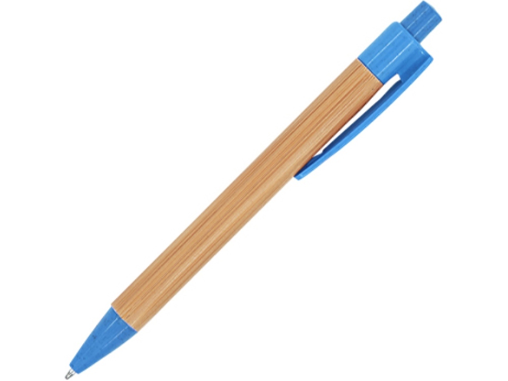HW8034S124229&nbsp;41.000&nbsp;Шариковая ручка STOA с бамбуковым корпусом, голубой&nbsp;226045