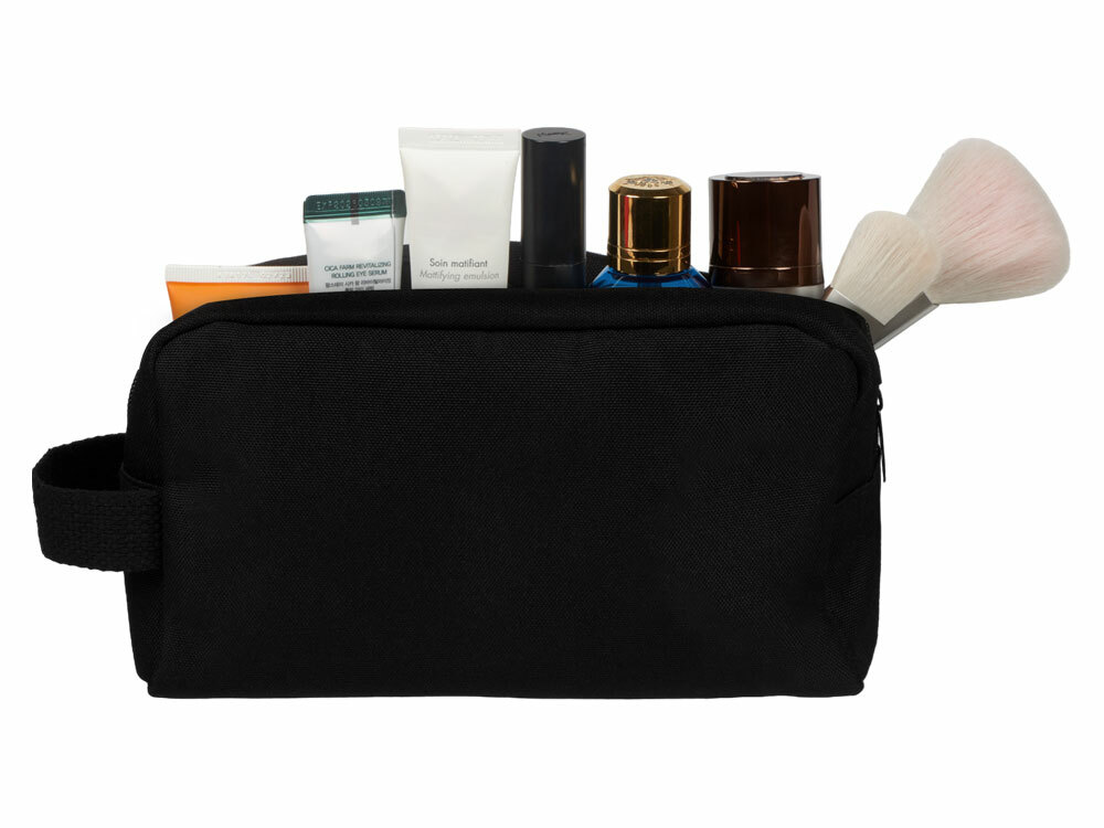 830117&nbsp;657.35&nbsp;Косметичка из переработанной ткани "Lia", черный&nbsp;239194