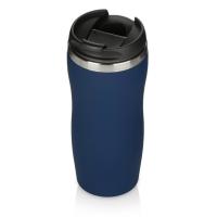 827052clr&nbsp;675.000&nbsp;Термокружка "Double wall mug C1", soft touch, 350 мл, темно-синий&nbsp;245264