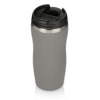 827000clr&nbsp;675.000&nbsp;Термокружка "Double wall mug C1", soft touch, 350 мл, серый&nbsp;245263