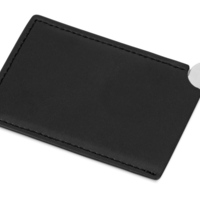 762607&nbsp;307.1&nbsp;Зеркало в чехле "Style", серебристый/черный&nbsp;104253