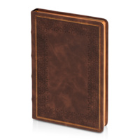 3-824.04&nbsp;866.98&nbsp;Ежедневник недатированный А5 "Royal", коричневый с бронзовым срезом&nbsp;281712