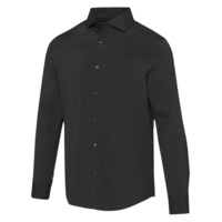 3950290XL&nbsp;7205.76&nbsp;Carnelian мужская рубашка из поплина - сплошной черный&nbsp;278128