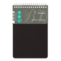 3-60-153.02&nbsp;268.83&nbsp;Бизнес - блокнот А5 (135 х 198 мм.) "xPro" 60 л., черный&nbsp;279431