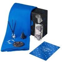 210115.02&nbsp;2169.92&nbsp;Подарочный набор с пледом, свечой и диффузором, синий&nbsp;277672