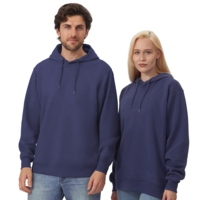 230649M&nbsp;2150&nbsp;Толстовка с капюшоном оверсайз «Lisbon» унисекс, темно-синий&nbsp;278474