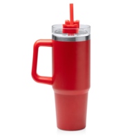 TZ1709S160&nbsp;1875.23&nbsp;Термокружка «Крэнстон» с двойными стенками из переработанной нержавеющей стали, красный&nbsp;279697