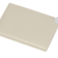 762600&nbsp;428.1&nbsp;Зеркало в чехле "Style", серебристый/бежевый&nbsp;104254