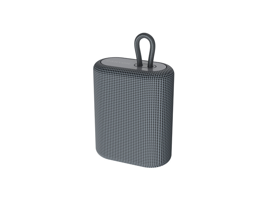 521153&nbsp;2067.83&nbsp;Портативная беспроводная колонка Canyon BSP-4, 5W, 1200mAh, серая&nbsp;219765
