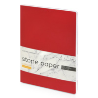 7-40-1320.08&nbsp;514.89&nbsp;Тетрадь с каменной бумагой А5 "Carrara" 40 л., линейка, бордовый&nbsp;279440