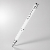 11578.06clr&nbsp;75&nbsp;Ручка металлическая шариковая C1 софт-тач, белый&nbsp;260759