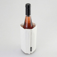 770000&nbsp;1212.83&nbsp;WINE COOLER SATIN WHITE/Охладитель-чехол для бутылки вина или шампанского, белый&nbsp;147301