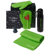 210107.03&nbsp;3400.15&nbsp;Подарочный набор с варежками, шарфом и термосом, зеленое яблоко&nbsp;277663