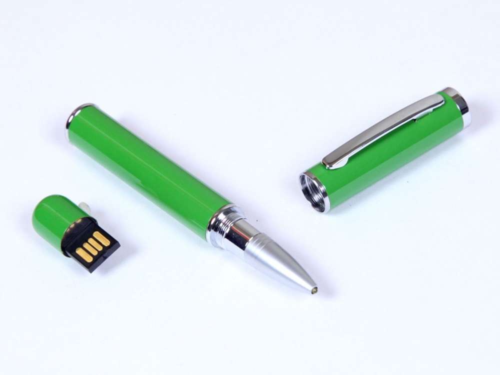 6566.8.03&nbsp;1122.77&nbsp;USB-флешка на 8 Гб в виде ручки с мини чипом, зеленый&nbsp;123440