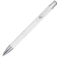 10782201&nbsp;130&nbsp;Шариковая ручка Moneta из переработанного алюминия (черные чернила) - Белый&nbsp;282283