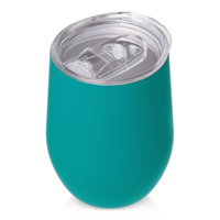 827423W&nbsp;1014.23&nbsp;Термокружка Sense Gum, soft-touch, непротекаемая крышка, 370мл, крафтовая упаковка, бирюзовый 320C&nbsp;279206