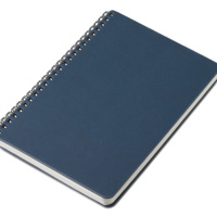 335692&nbsp;570.38&nbsp;Блокнот А5 "Dante" из искусственной кожи на спирали, темно-синий&nbsp;282178