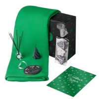 210115.03&nbsp;2169.92&nbsp;Подарочный набор с пледом, свечой и диффузором, зеленый&nbsp;277675