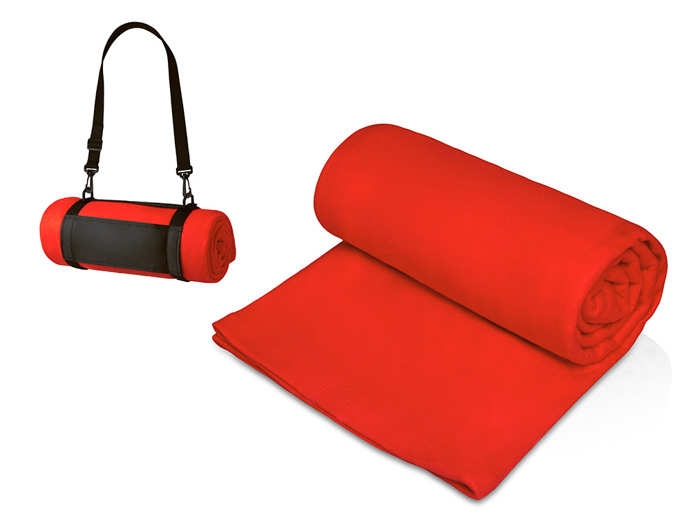 835431&nbsp;845.18&nbsp;Плед «Нежность» с плечевым ремнем, красный&nbsp;276263