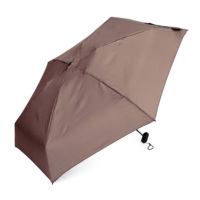 73646&nbsp;1510&nbsp;Зонт складной женский TORBER, механика, 5 сложений, коричневый, каркас алюминий, эпонж, пластиковая ручка, диаметр 91 см&nbsp;281788