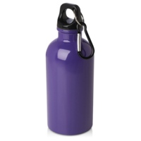 10086037&nbsp;742&nbsp;Одностенная бутылка для воды с карабином Oregon, изготовленная из нержавеющей стали, сертифицированной по стандарту RCS, объемом 400 мл - Пурпурный&nbsp;273905