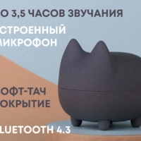 595282p&nbsp;919.29&nbsp;Портативная акустика Rombica Mysound Tito 2C, темно-серый (Р)&nbsp;275027